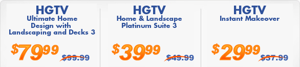 HGTV Ultimate Home Design with Landscaping and Decks 3 | HGTV Home & Landscape Platinum Suite 3 | HGTV Instant Makeover