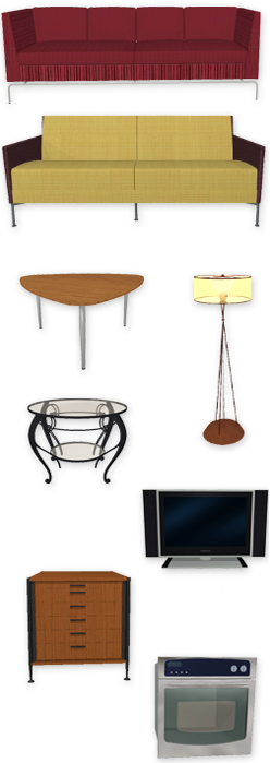 3D Appliances & Furnishings