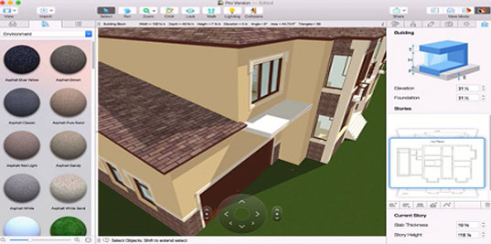  Home  Design  for Mac Professional Virtual Architect